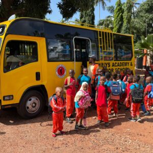 Nieuwe schoolbus!